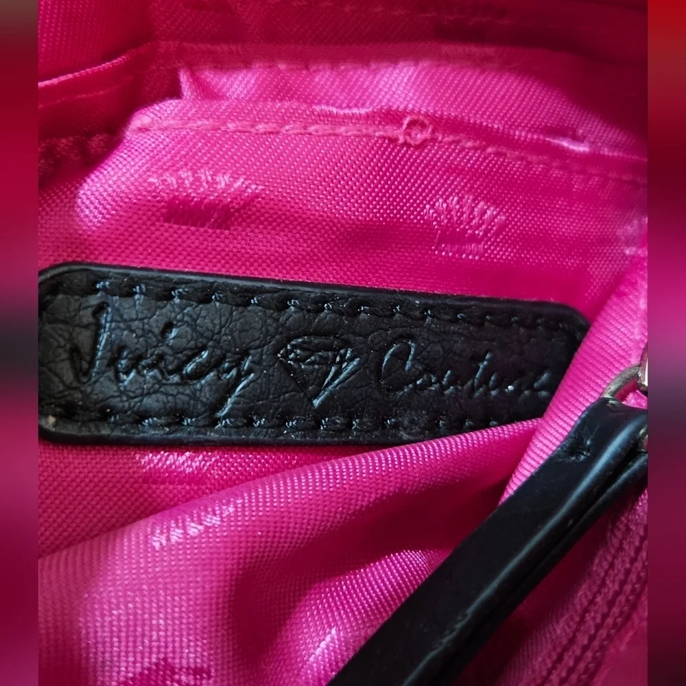 Juicy Couture Black Wristlet/Clutch